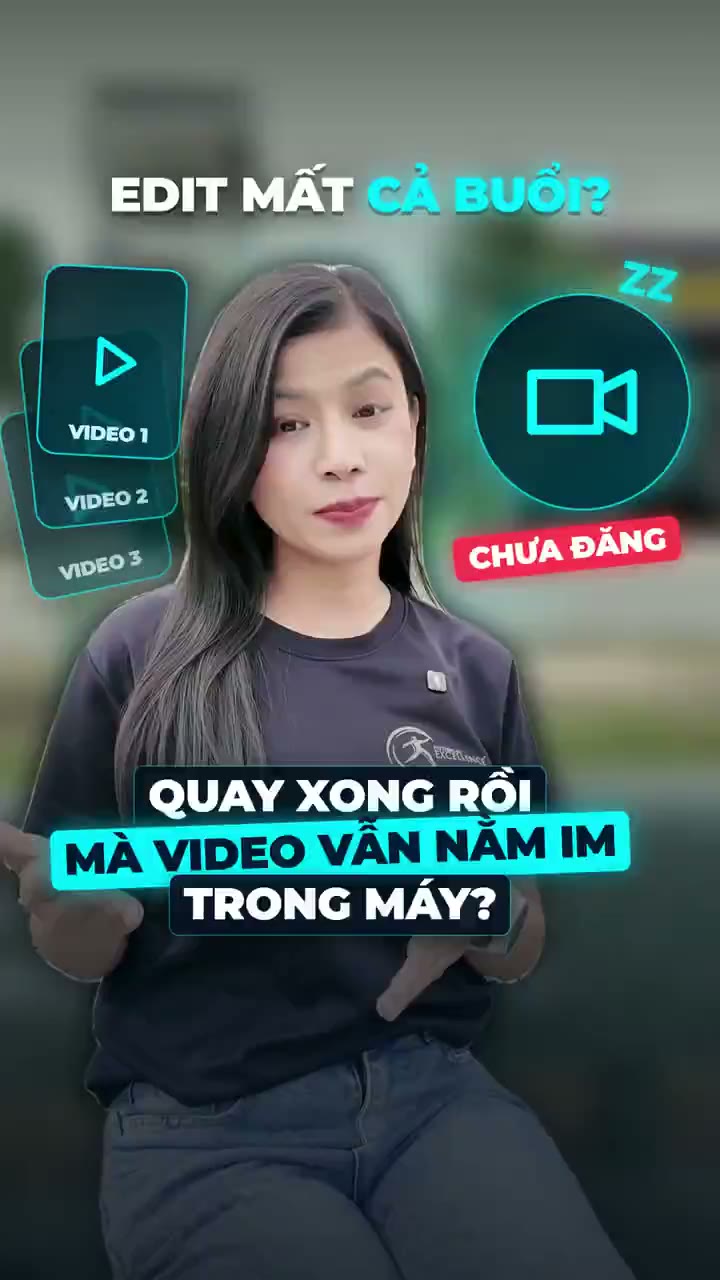 Quay xong rồi mà video vẫn nằm im trong máy